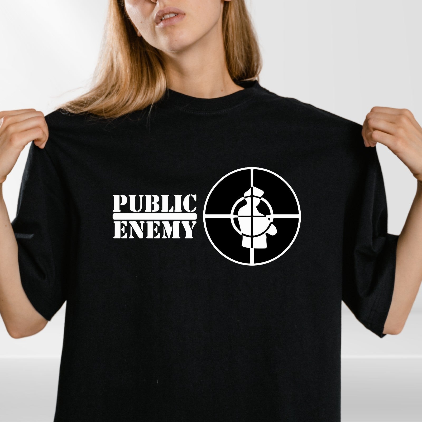 PUBLIC ENEMY T-SHIRT Old School RAP HIPHOP Fight The Power Unisex Tee