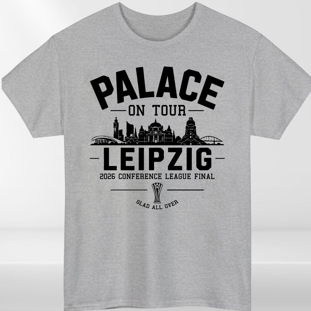 Palace On Tour Leipzig 2026 Graphic Unisex T-Shirt Conference League Final Fan