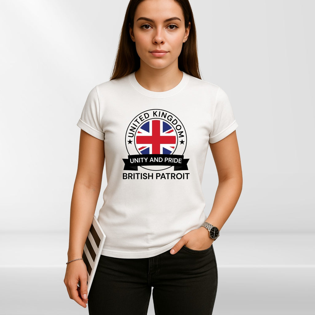 Unite The Kingdom Union Jack Adult Kids T-Shirt British Patriot Protest Top Tee