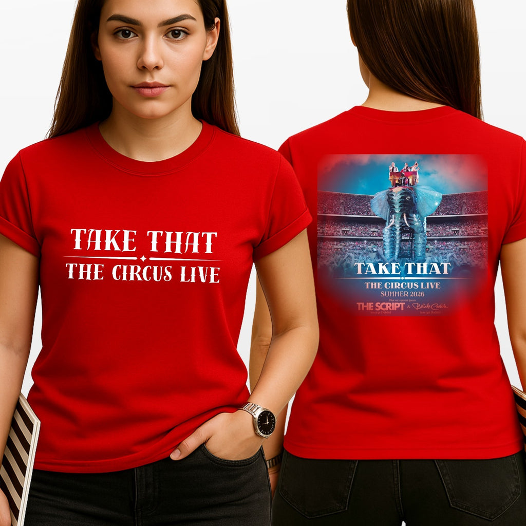 Take That Tour Shirt 2026 | The Circus Live Concert Tee