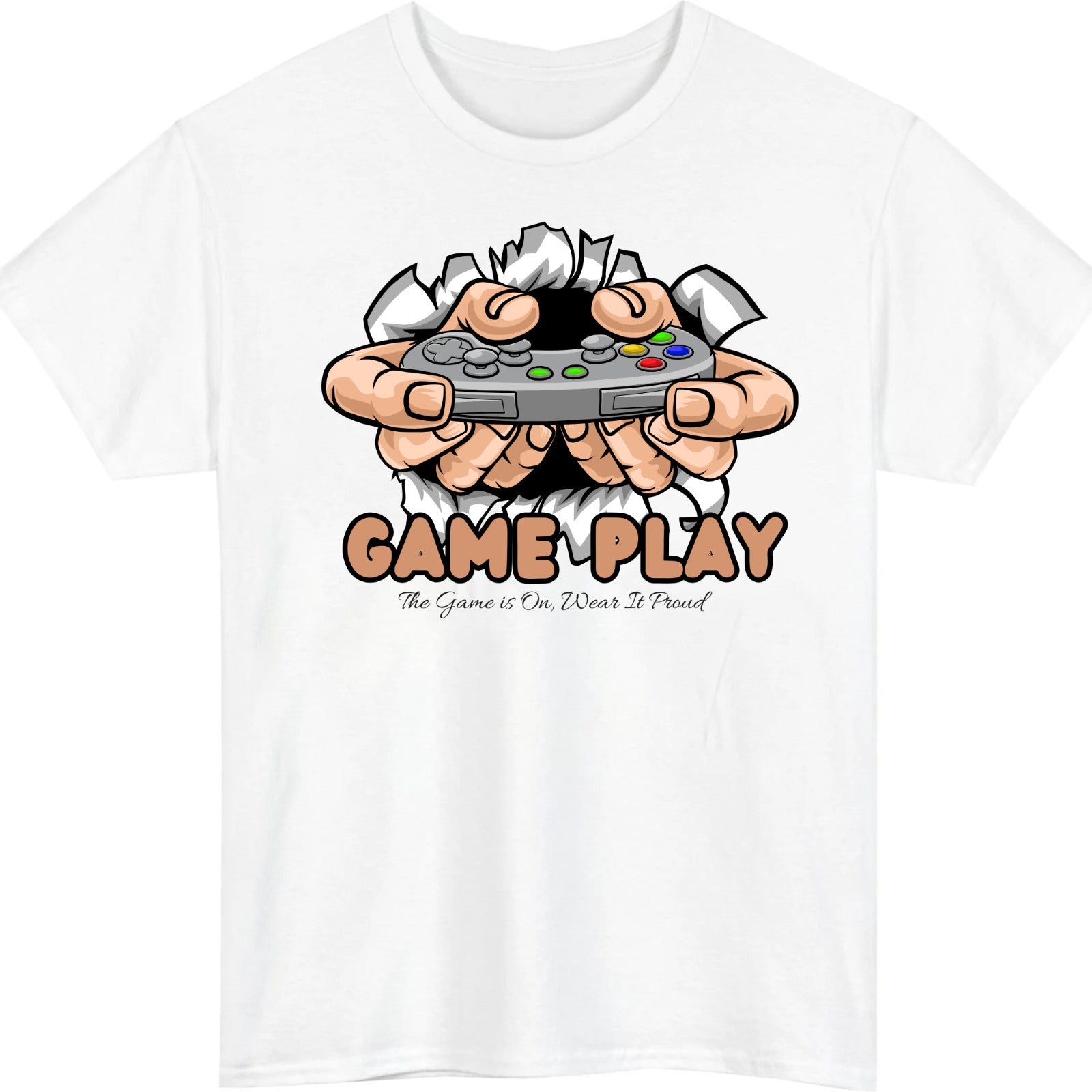 Game Play Gamer Funny Gaming for T-Shirt product view 2
