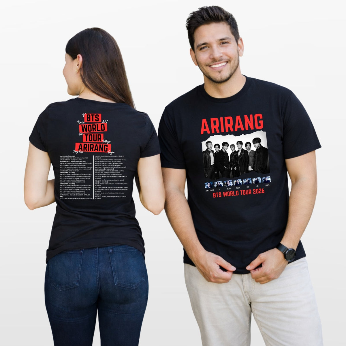 BTS World Tour 2026 Arirang AOP T-Shirt