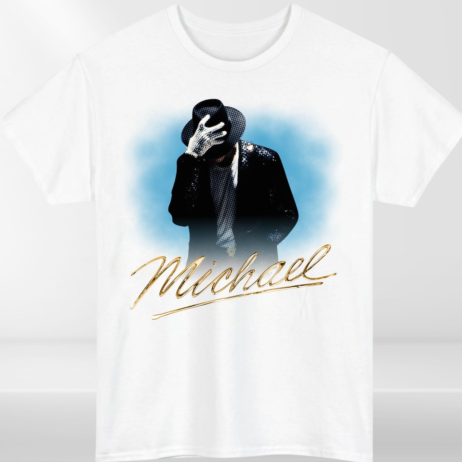 Michael Jackson T Shirt Moonwalk King Pop Dance Graphic Unisex Tee