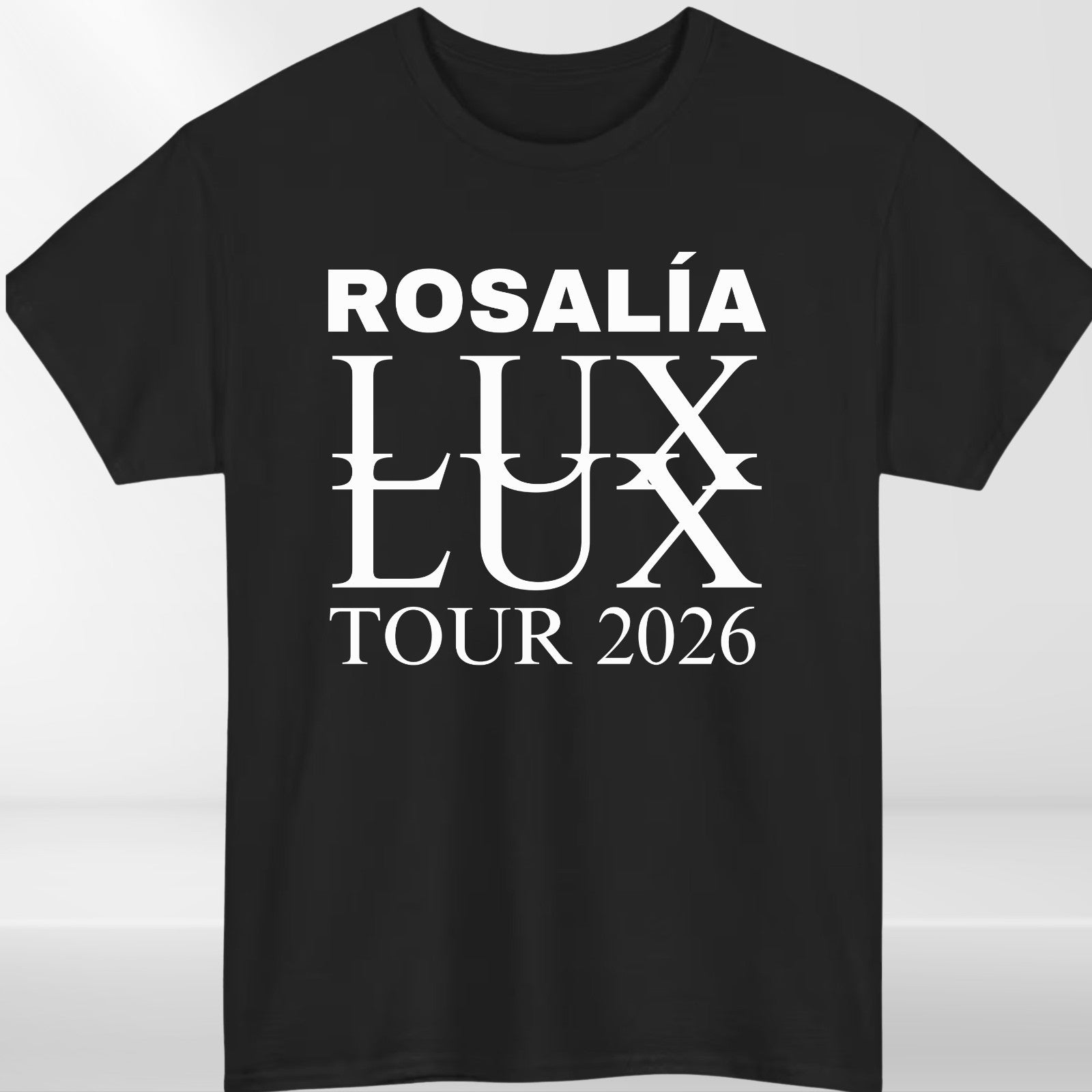 Rosalía LUX Tour 2026 T-Shirt Unisex Music Concert Tee Pop Fan Graphic Top