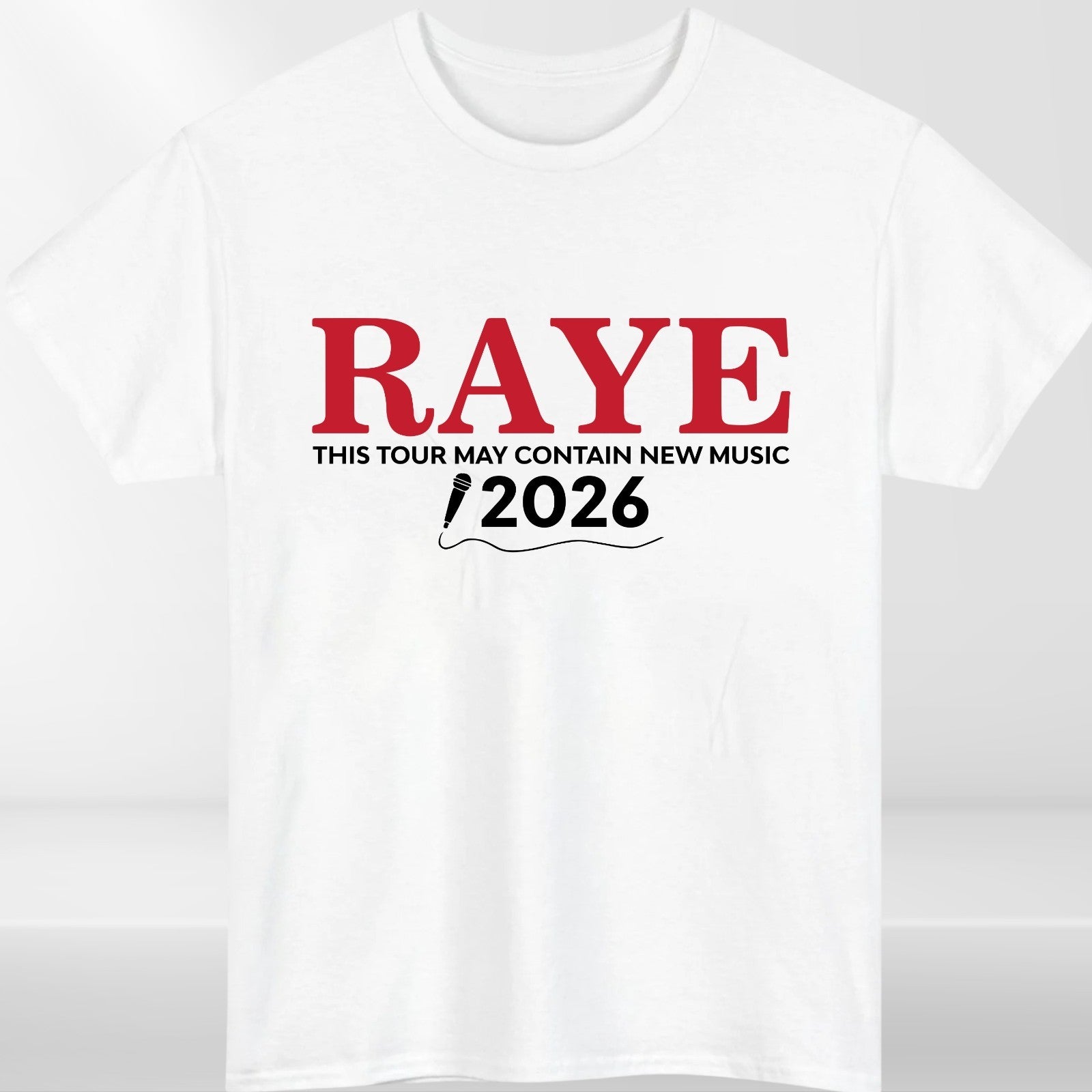 RAYE 2026 UK Tour T-Shirt This Tour May Contain New Music Concert Fans Gift Top