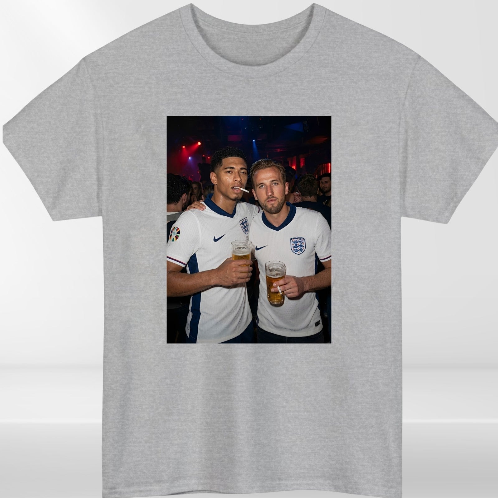 England Football Fan Supporter T Shirt Match Day Graphic Unisex Gift Tee UK