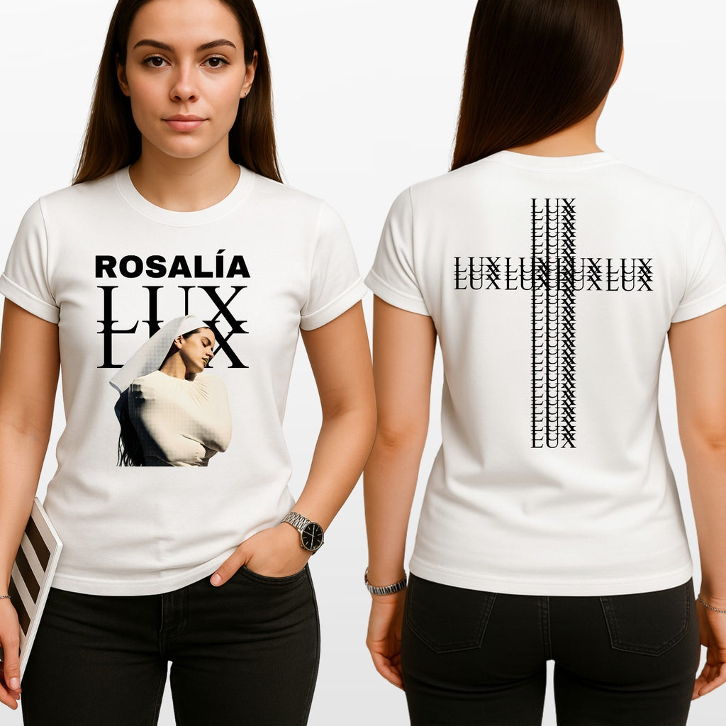Sides Rosalía LUX 2026 Tour Double Sided Unisex T-Shirt