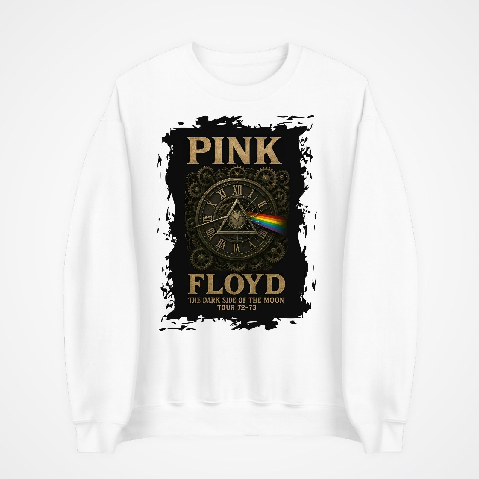 Pink Floyd Dark Side Of The Moon Jumper | Vintage Rock Sweatshirt | Unisex 4XL
