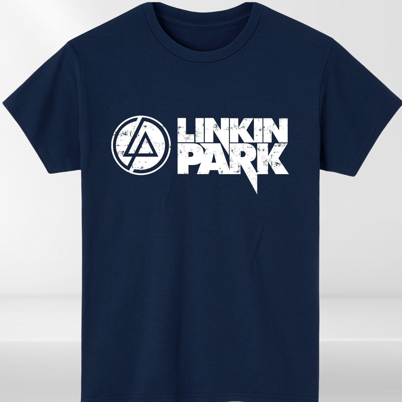 Linkin Park Logo T-Shirt Black Nu Metal Rock Band Tee Unisex