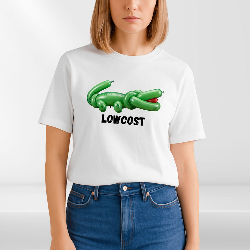 Funny Crocodile Parody T Shirt Balloon Graphic Novelty Unisex Gift Tee UK