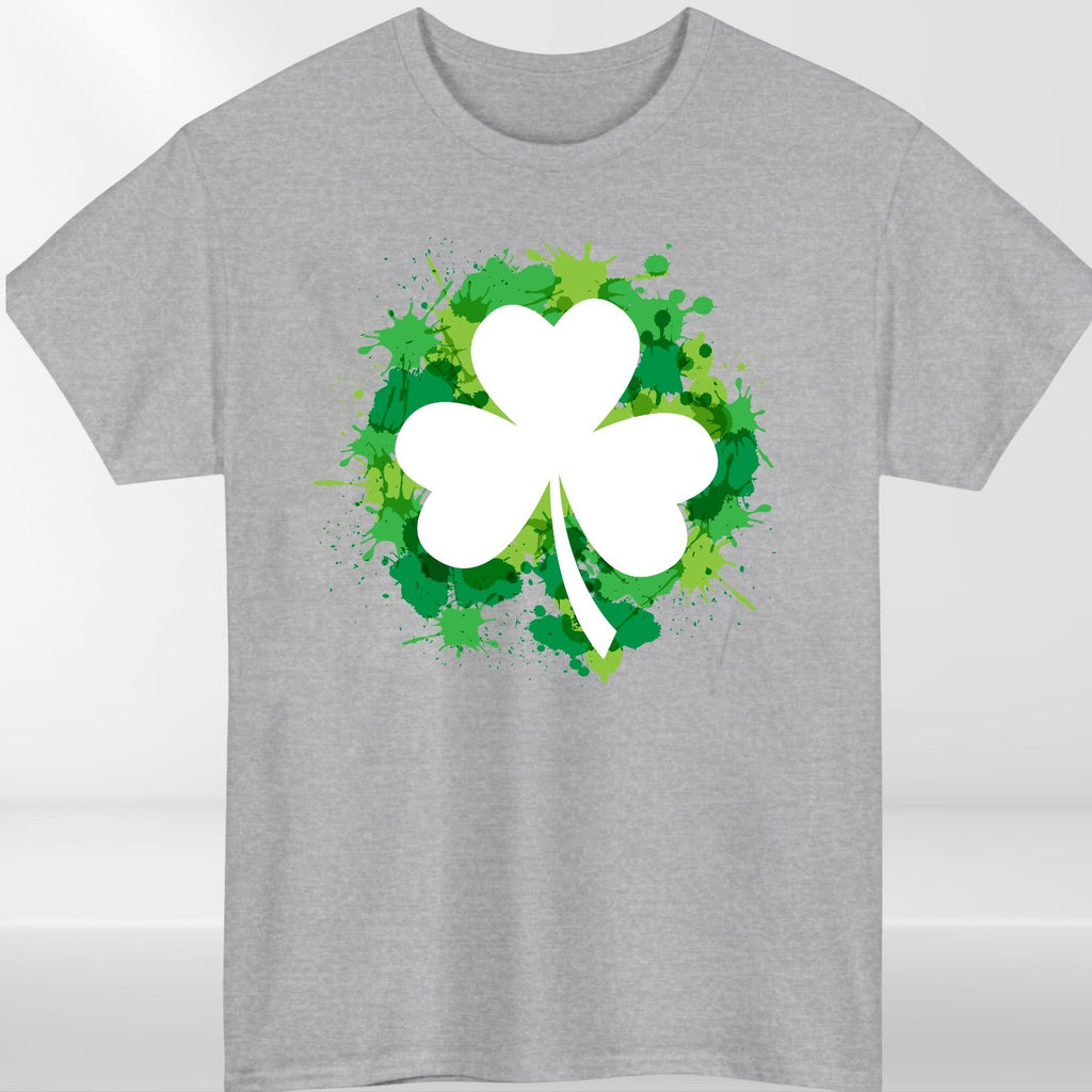 Shamrock T Shirt St Patricks Day Clover Graphic Tee Irish Unisex Top