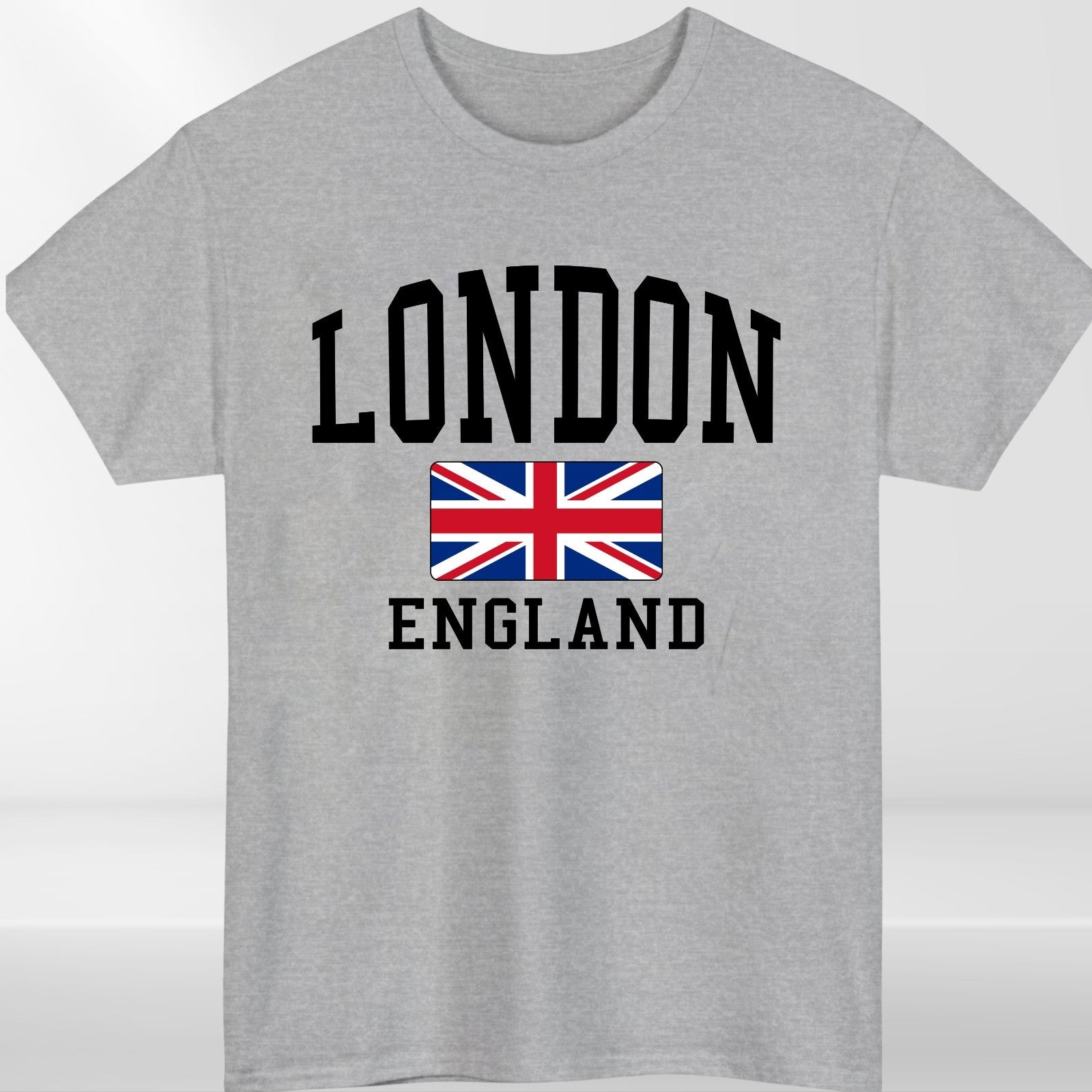London England Unisex T-Shirt Union Jack Tee Trendy Great Britain Gift Souvenir