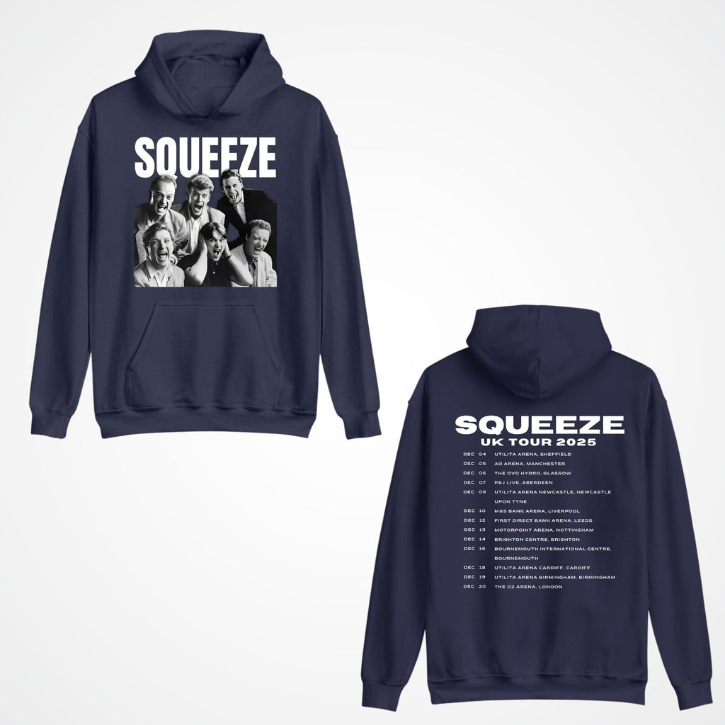 80s British Pop UK Tour 2025 Hoodie | Retro Band Hoodie|Music Lovers Gift 3Y–4XL