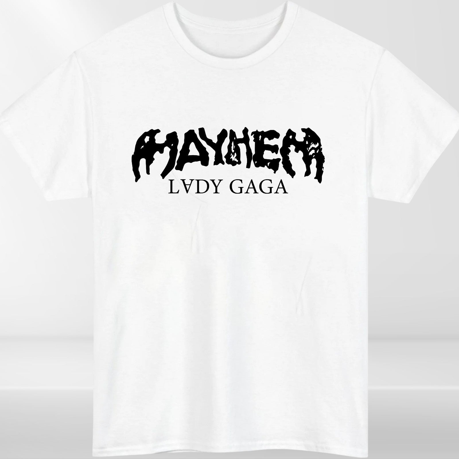 Edgy Music Fan Graphic T-Shirt | Mayhem Style Gothic Rock Tee | Unisex Fashion T
