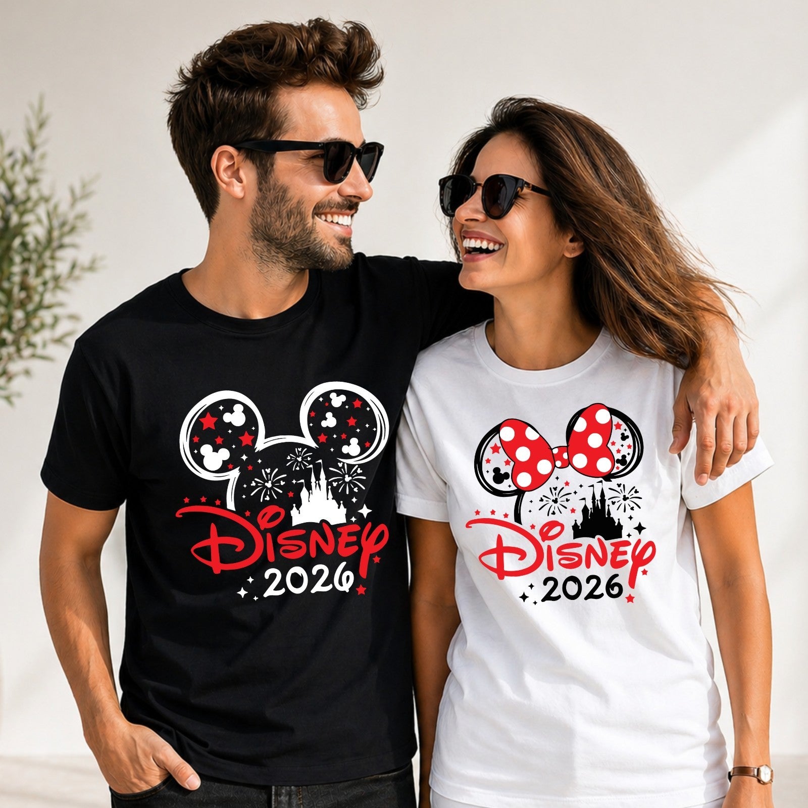 Disney Trip 2026 Family Matching Minnie T Shirt Disneyland Holiday T-Shirt Gift