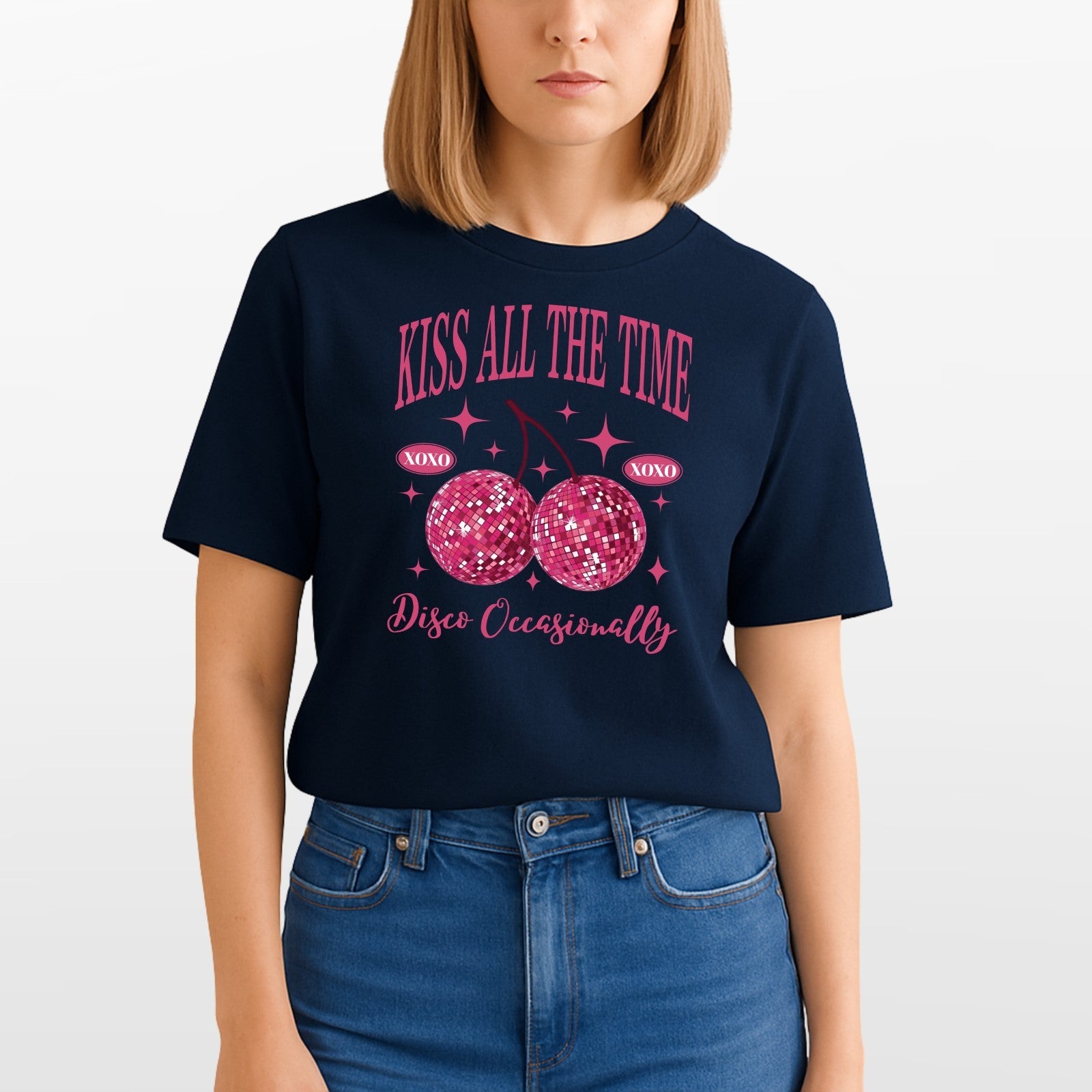 Music Inspired Kiss Me Graphic T Shirt Adult Unisex Fan Gift Tee Top