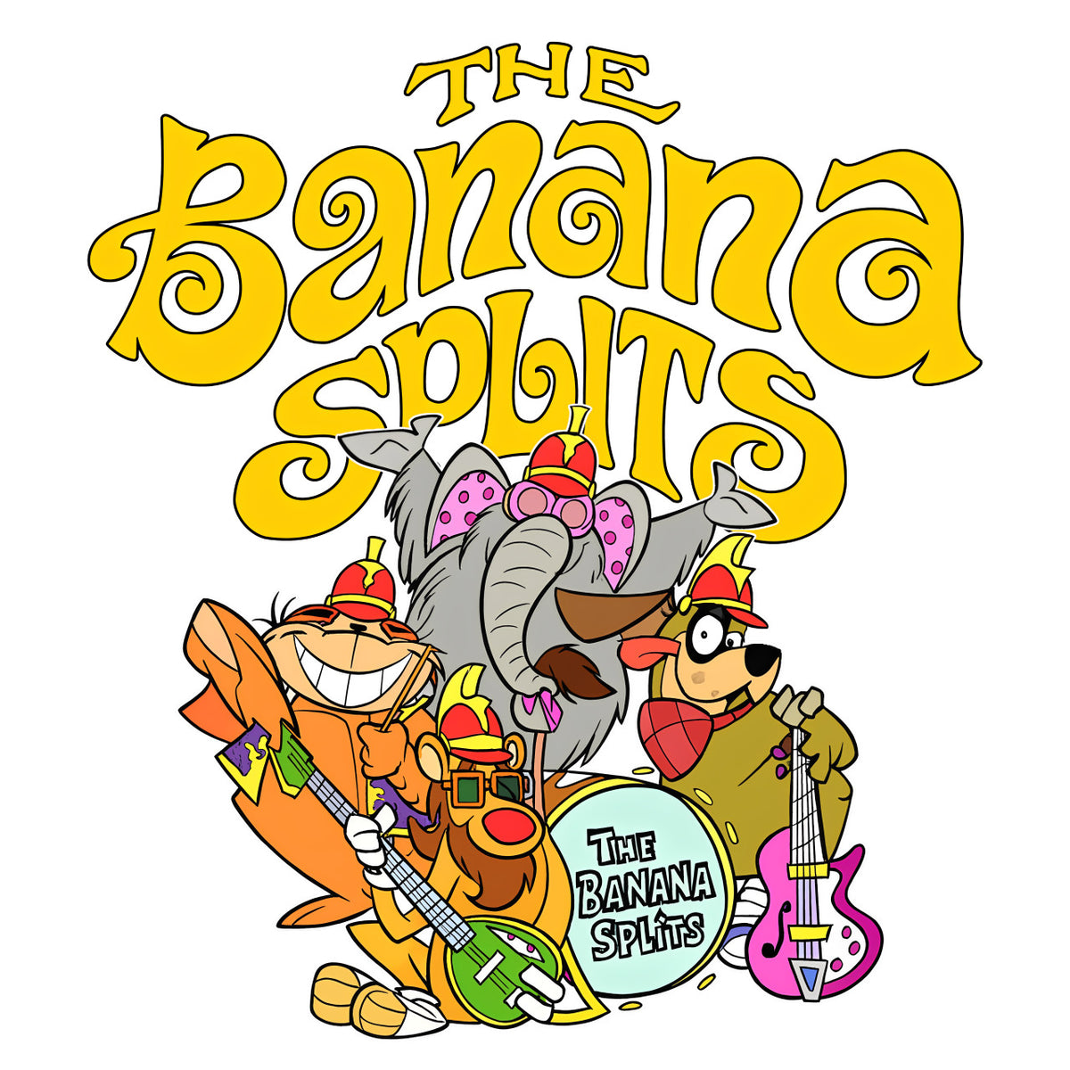 The Banana Splits Hoodie | Retro Cartoon Sweatshirt | Vintage TV Gift | Unisex 3