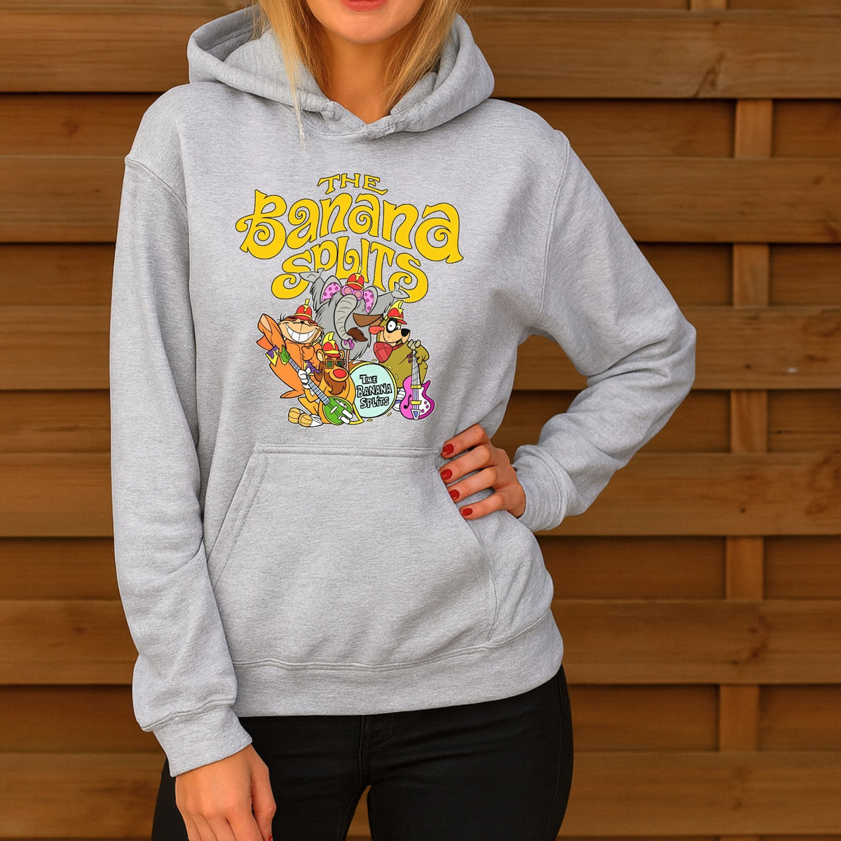 The Banana Splits Hoodie | Retro Cartoon Sweatshirt | Vintage TV Gift | Unisex 3