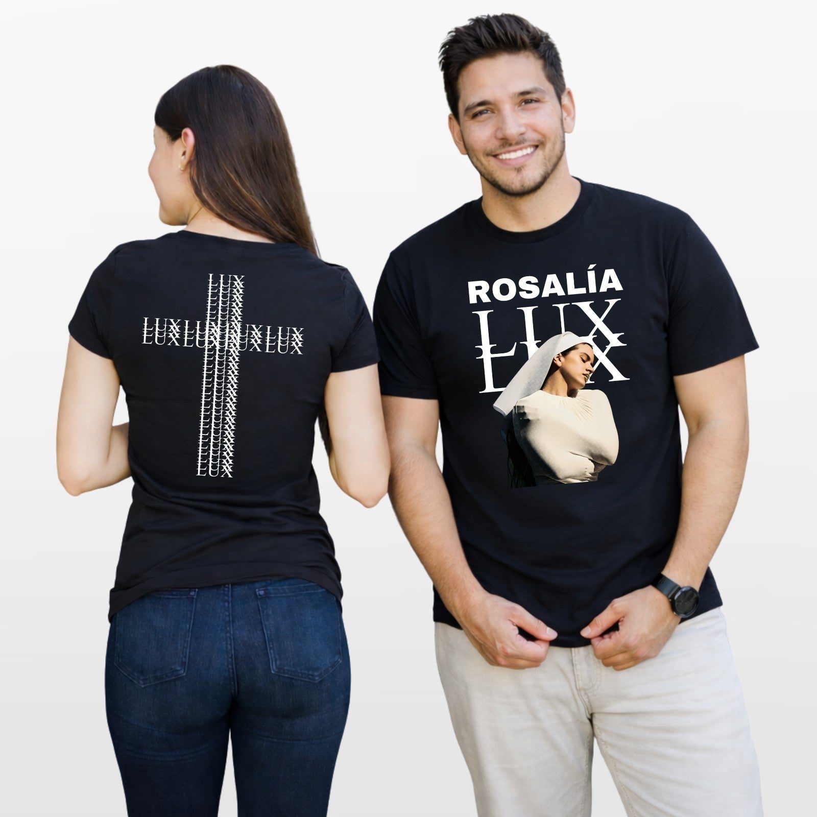 Sides Rosalía LUX 2026 Tour Double Sided Unisex T-Shirt