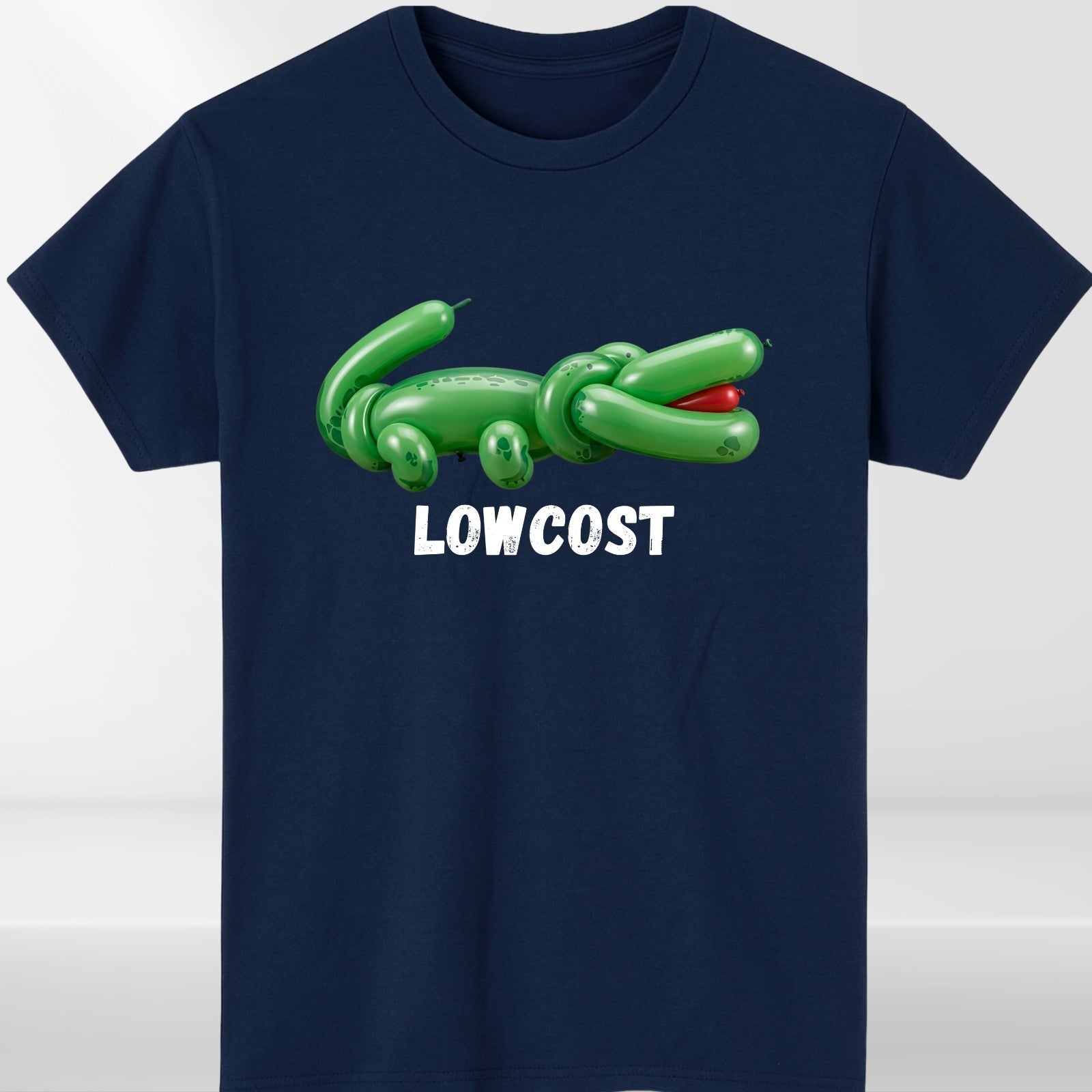 Funny Crocodile Parody T Shirt Balloon Graphic Novelty Unisex Gift Tee UK