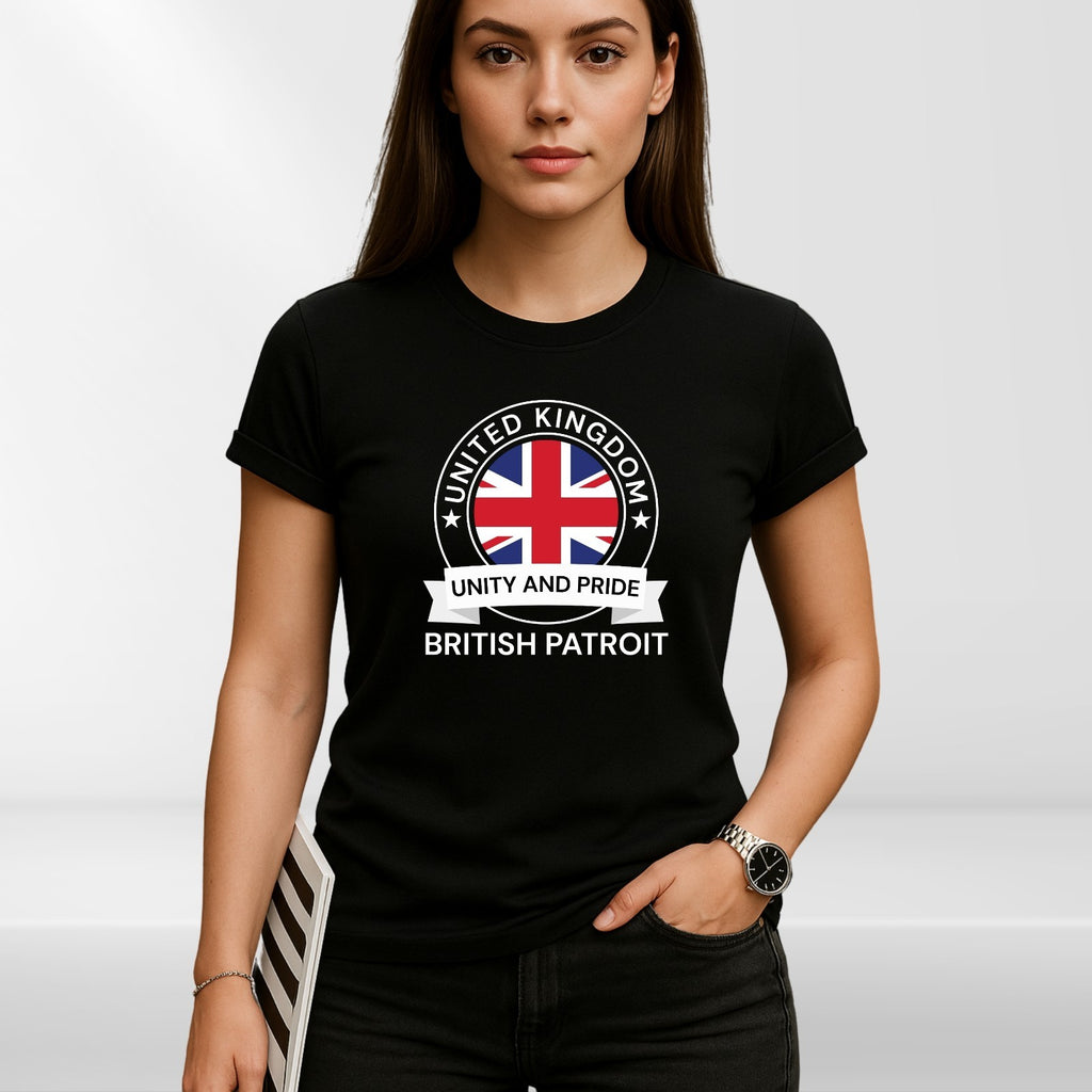 Unite The Kingdom Union Jack Adult Kids T-Shirt British Patriot Protest Top Tee