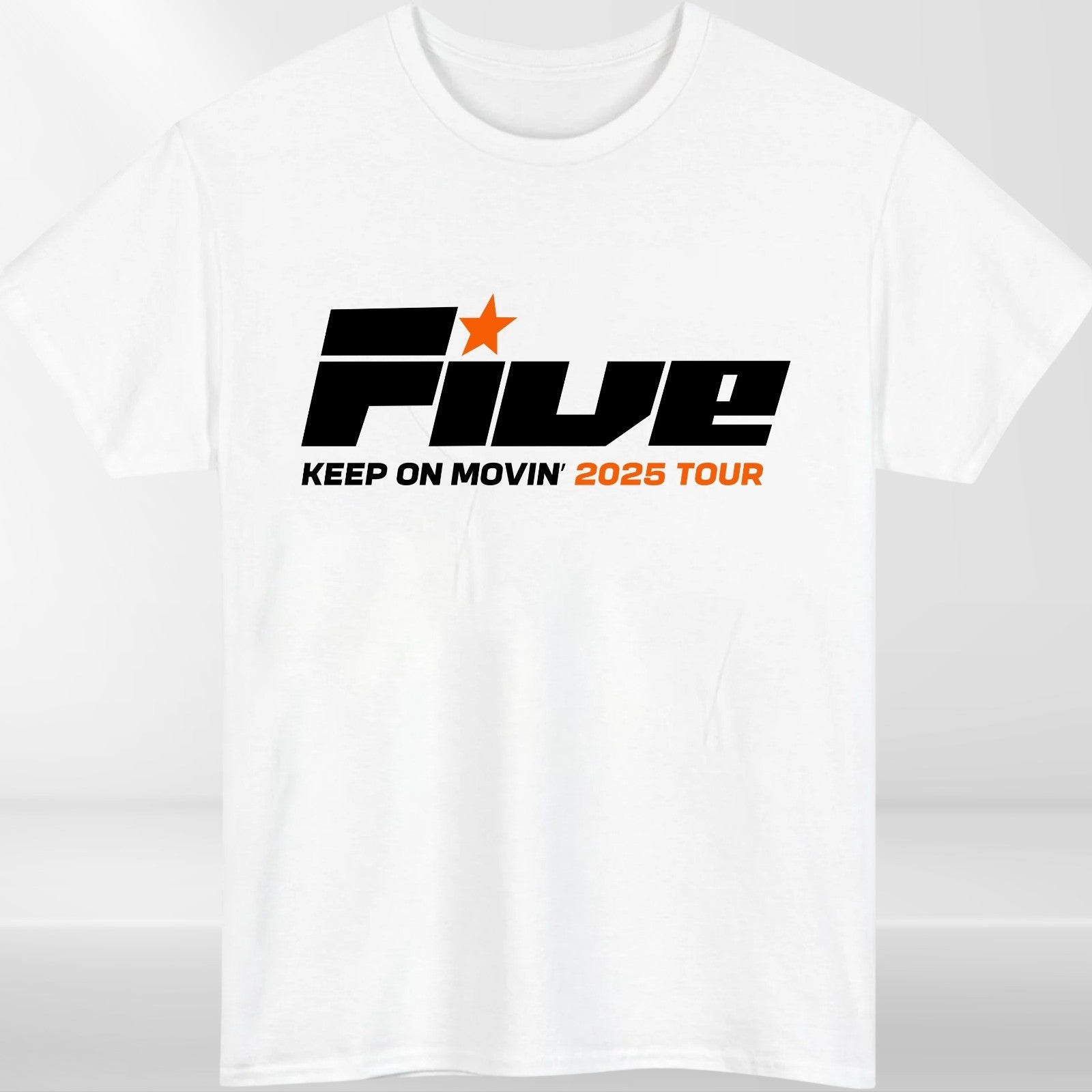 Five T Shirt Keep On Movin Tour Concert 2025 Adult & Kids Reunion Tee Top Uk