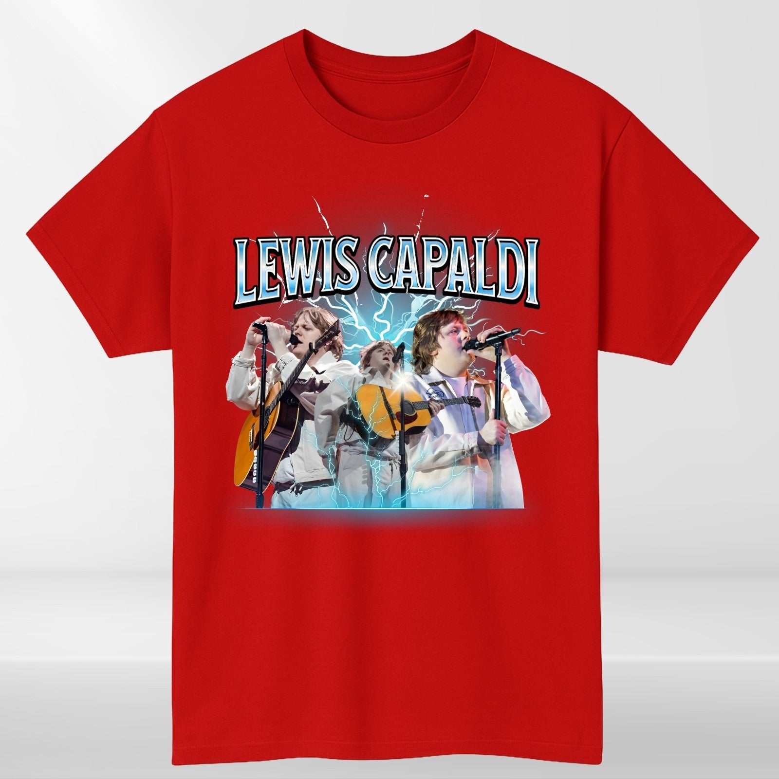 Retro UK Pop Singer Style Vintage T-Shirt product view 5