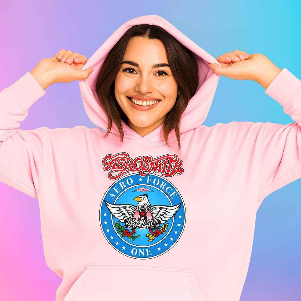70s Arena Rock Jumper | Aero Force One Sweatshirt | Vintage Rock Music Gift