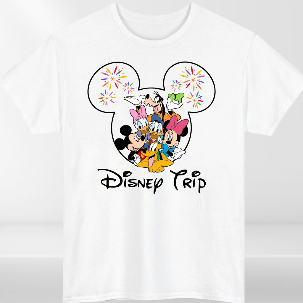 Disney 2026 Family Trip Shirts Mickey Minnie Matching Disneyland Vacation