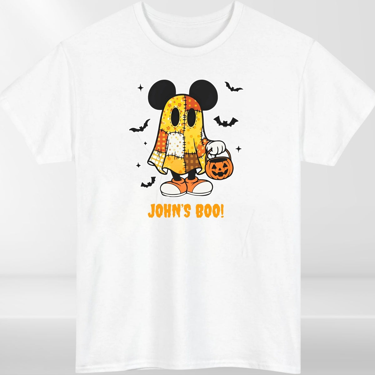 Custom Name Halloween Ghost T-Shirt | Personalized Spooky Boo Tee  Treat