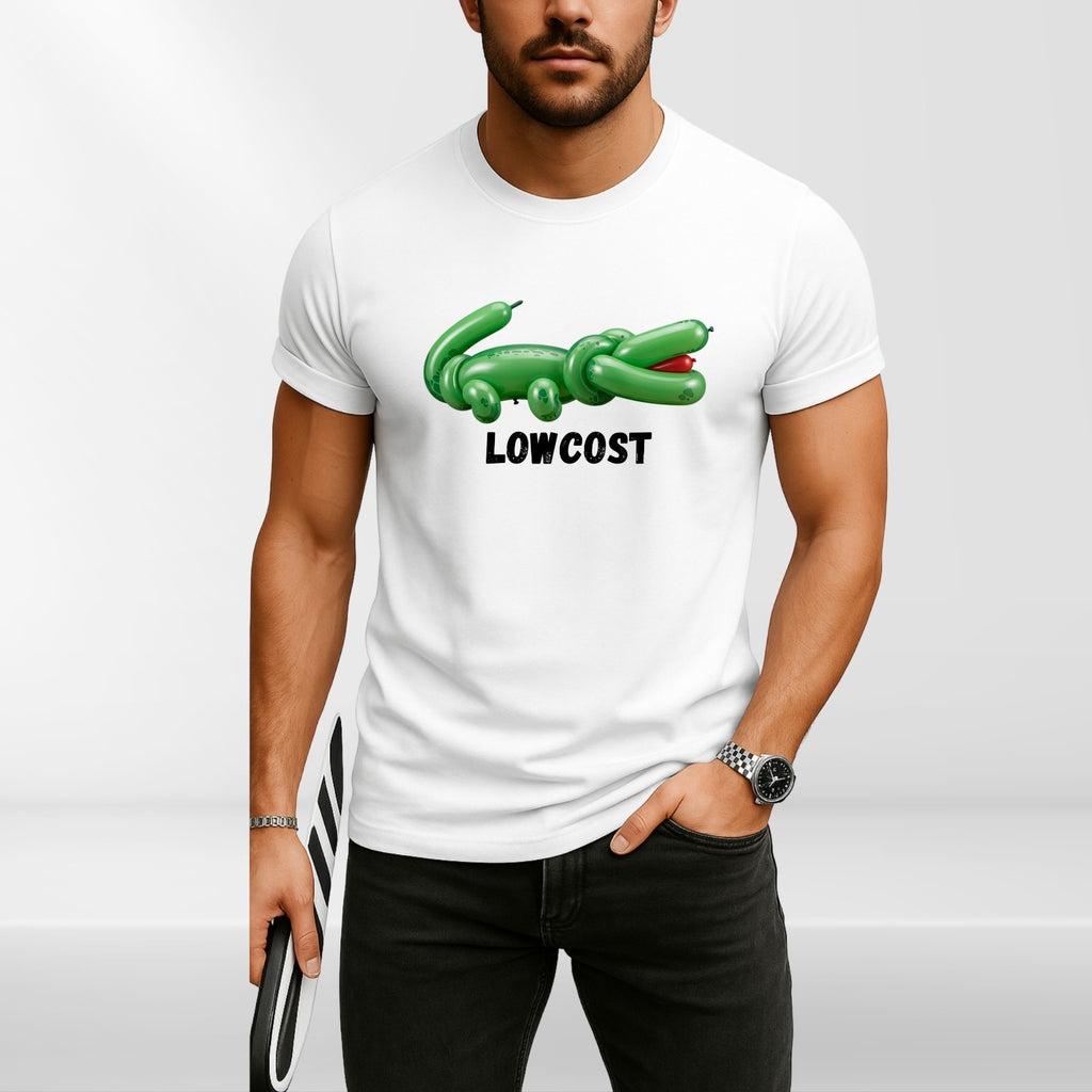 Funny Crocodile Parody T Shirt Balloon Graphic Novelty Unisex Gift Tee UK