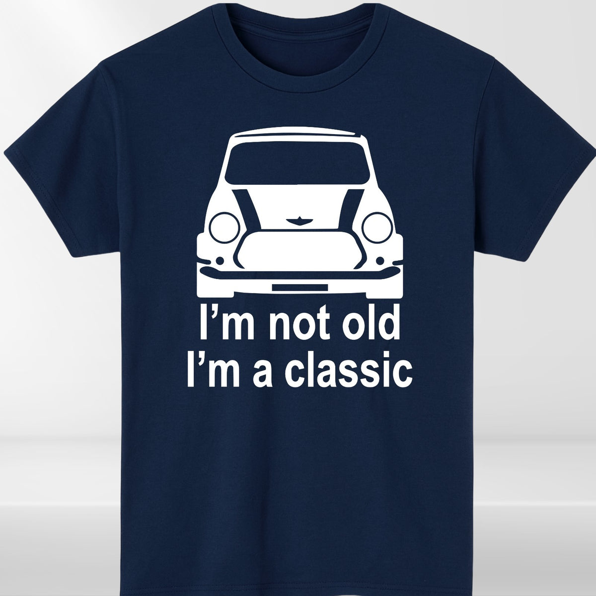 Classic Mini T-Shirt Retro Car Enthusiast Gift Unisex Cotton Tee UK