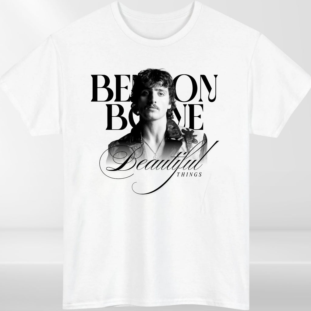 Benson Boone Beautiful Things Graphic Fans Unisex T-shirt, 3year -5XL