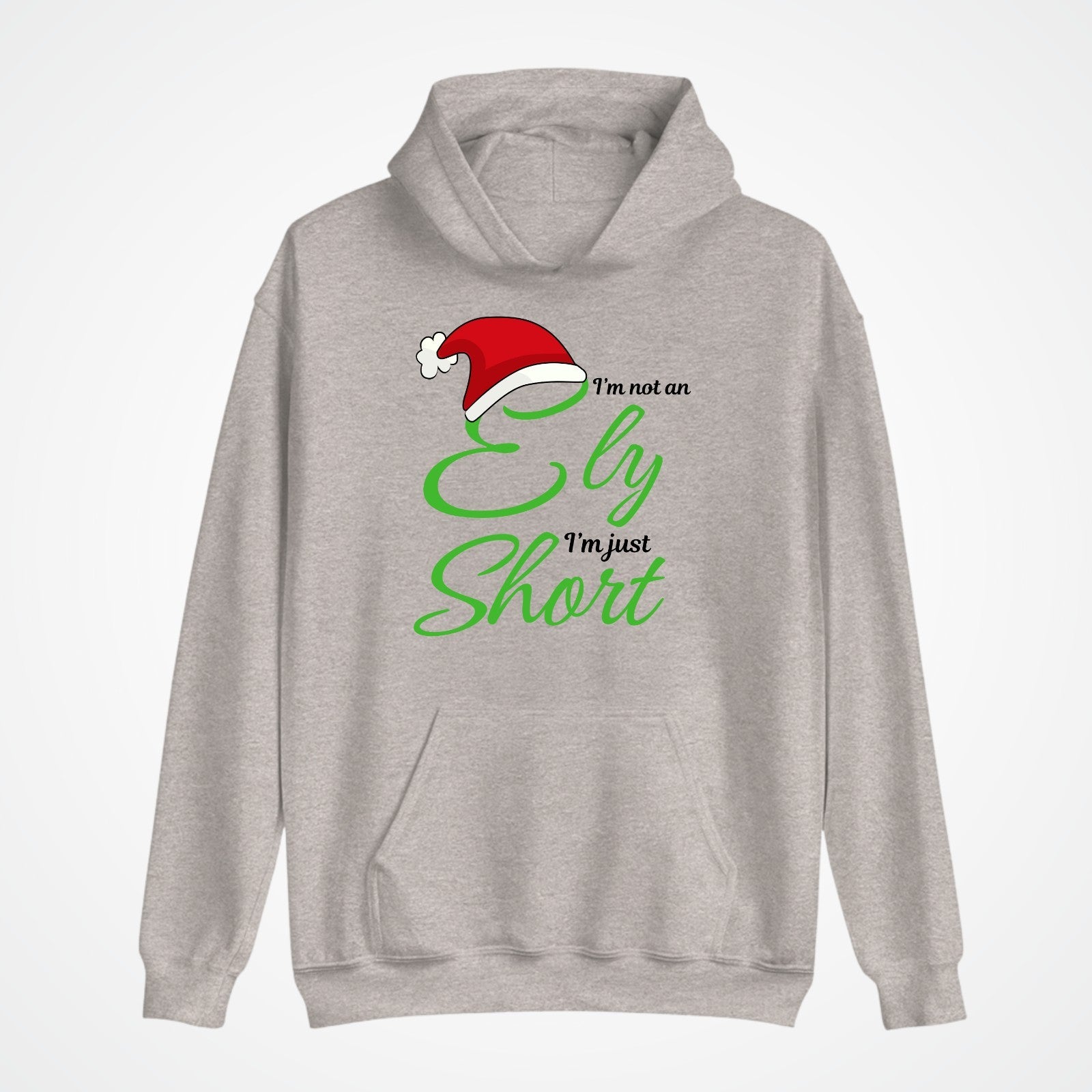 I am not an elf i am just short Funny christmas Hoodie Unisex Xmas Hoodie