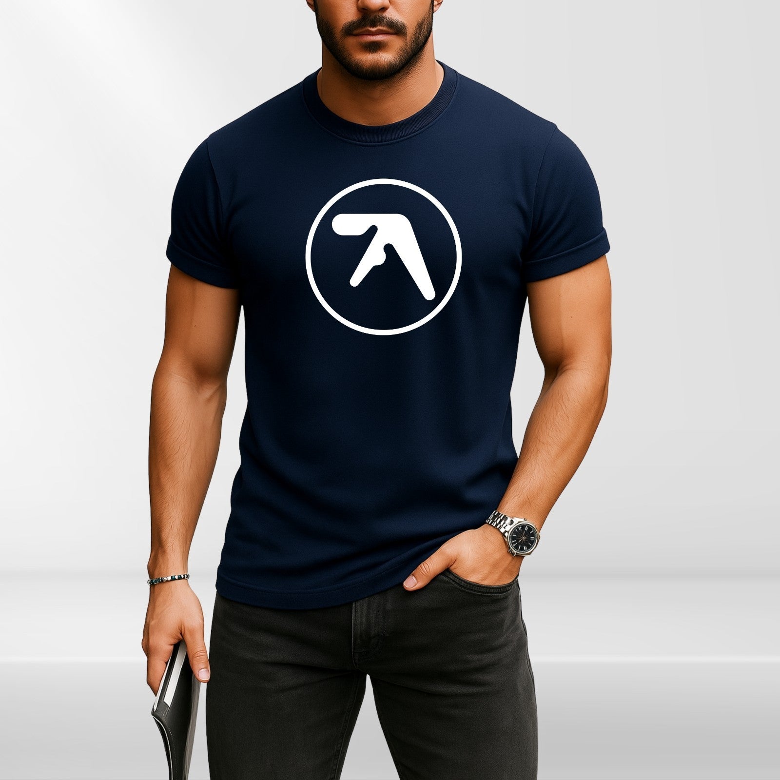 Aphex Twin t-shirt Techno dance rave music Electronica Ambient EDM