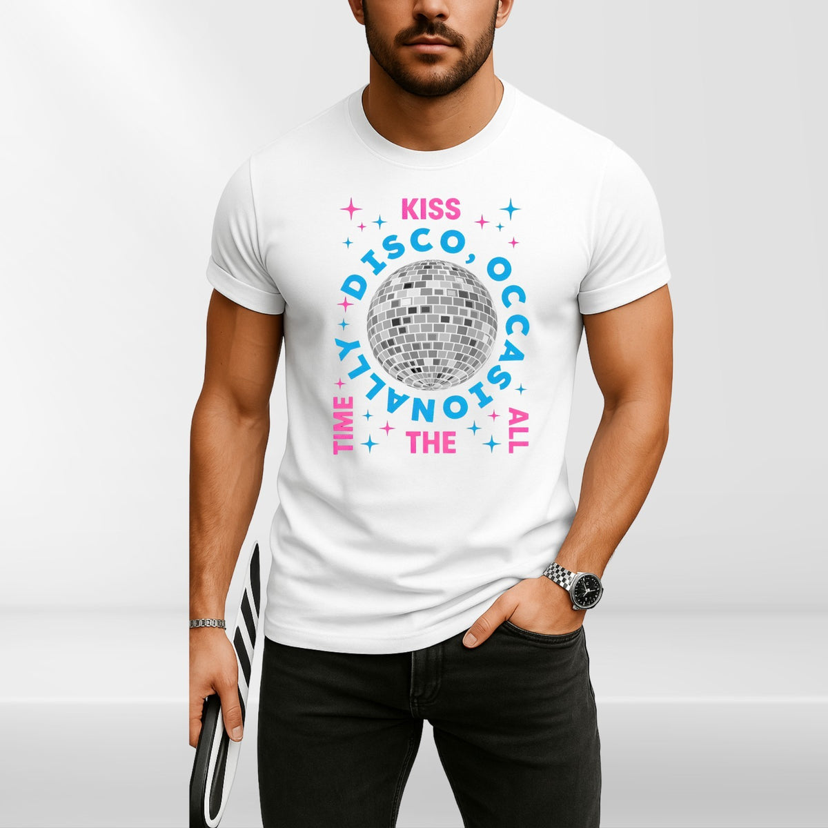 Harry Styles UK Tour 2026 T-Shirt Kiss All The Time Disco Occasionally Music Top