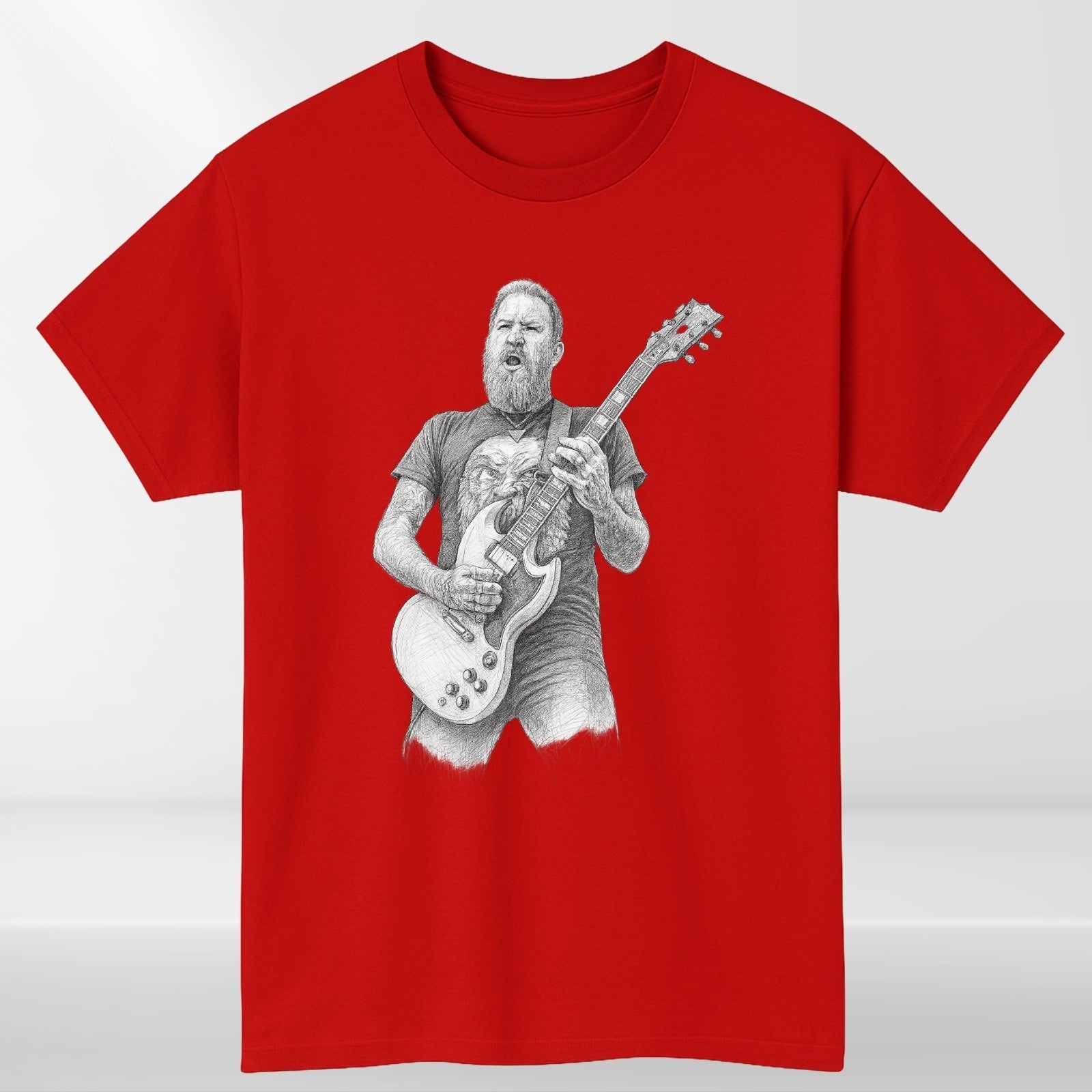 New Brent Hinds Mastodon Band Cotton Black All Size T Shirt Unisex