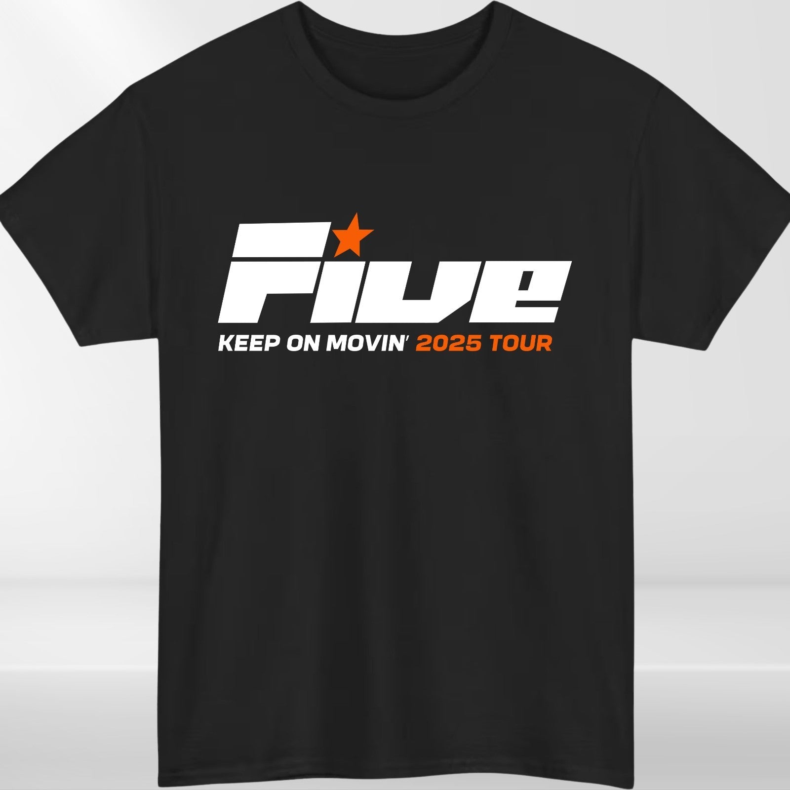 Five T Shirt Keep On Movin Tour Concert 2025 Adult & Kids Reunion Tee Top Uk