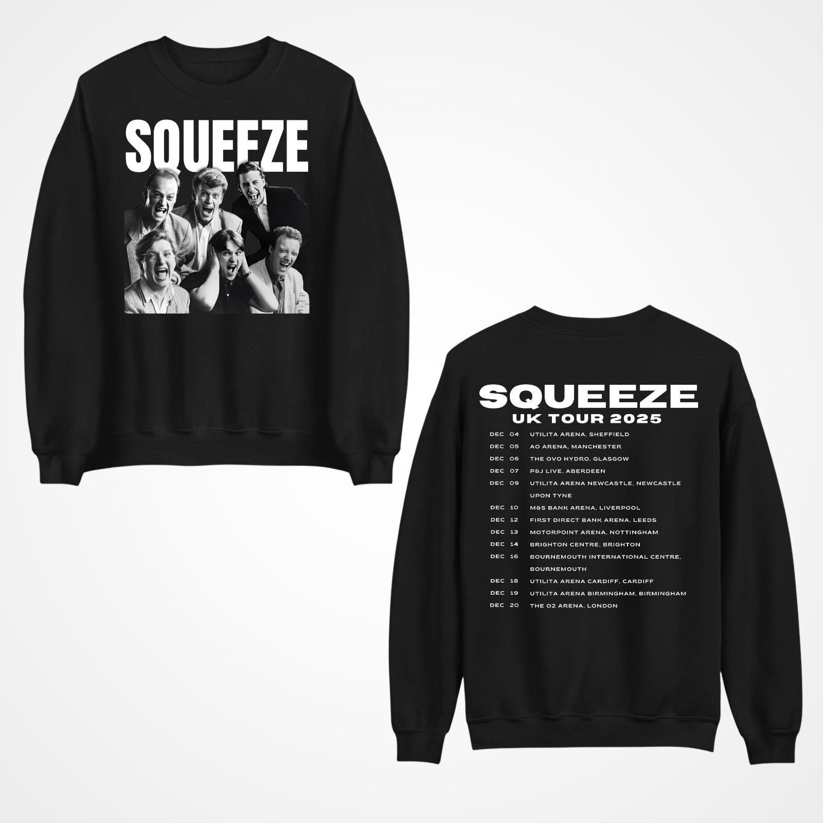 80s British Pop  UK Tour 2025 Jumper | Retro Band Sweatshirt | Music Gift 3Y–4XL