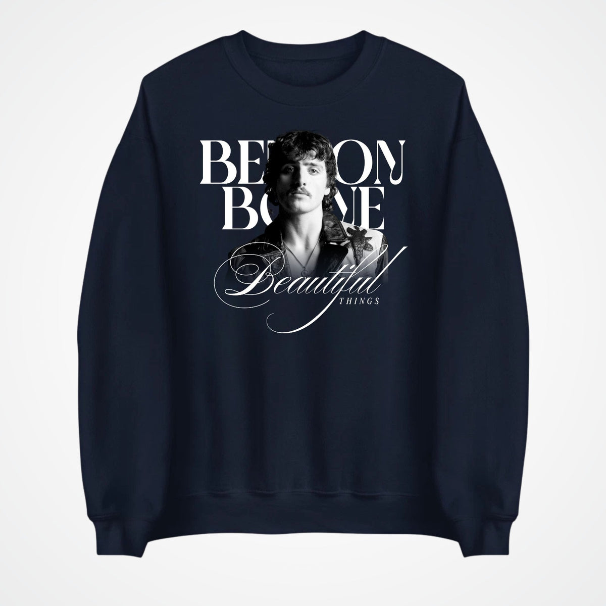 Benson Boone Beautiful Things Graphic Fans Unisex  Jumper , 3year  -5XL