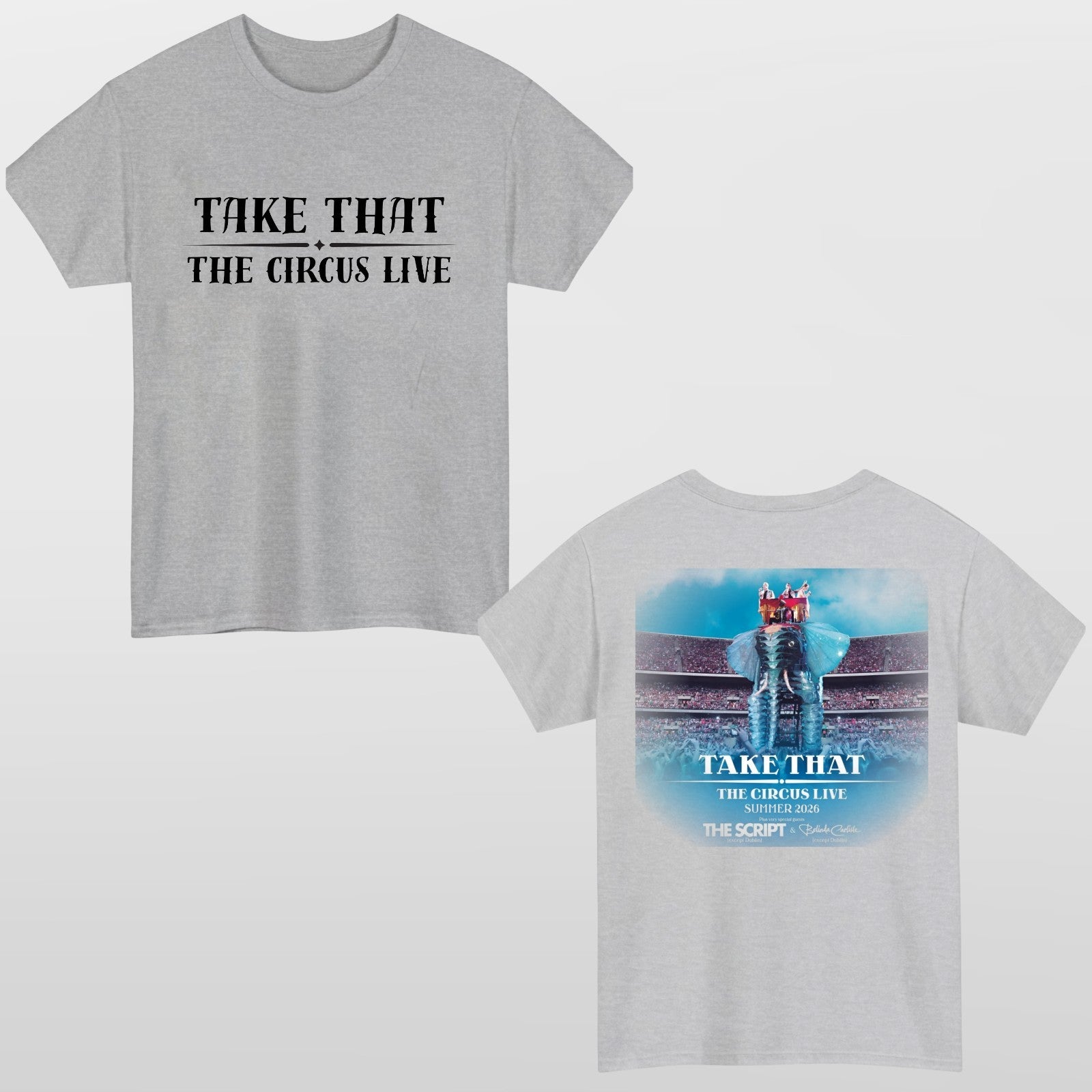 Take That Tour Shirt 2026 | The Circus Live Concert Tee