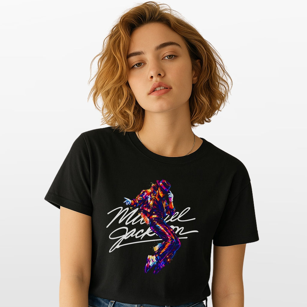Michael Jackson Inspired Dance Graphic T-Shirt King of Pop Music Unisex Tee Gift