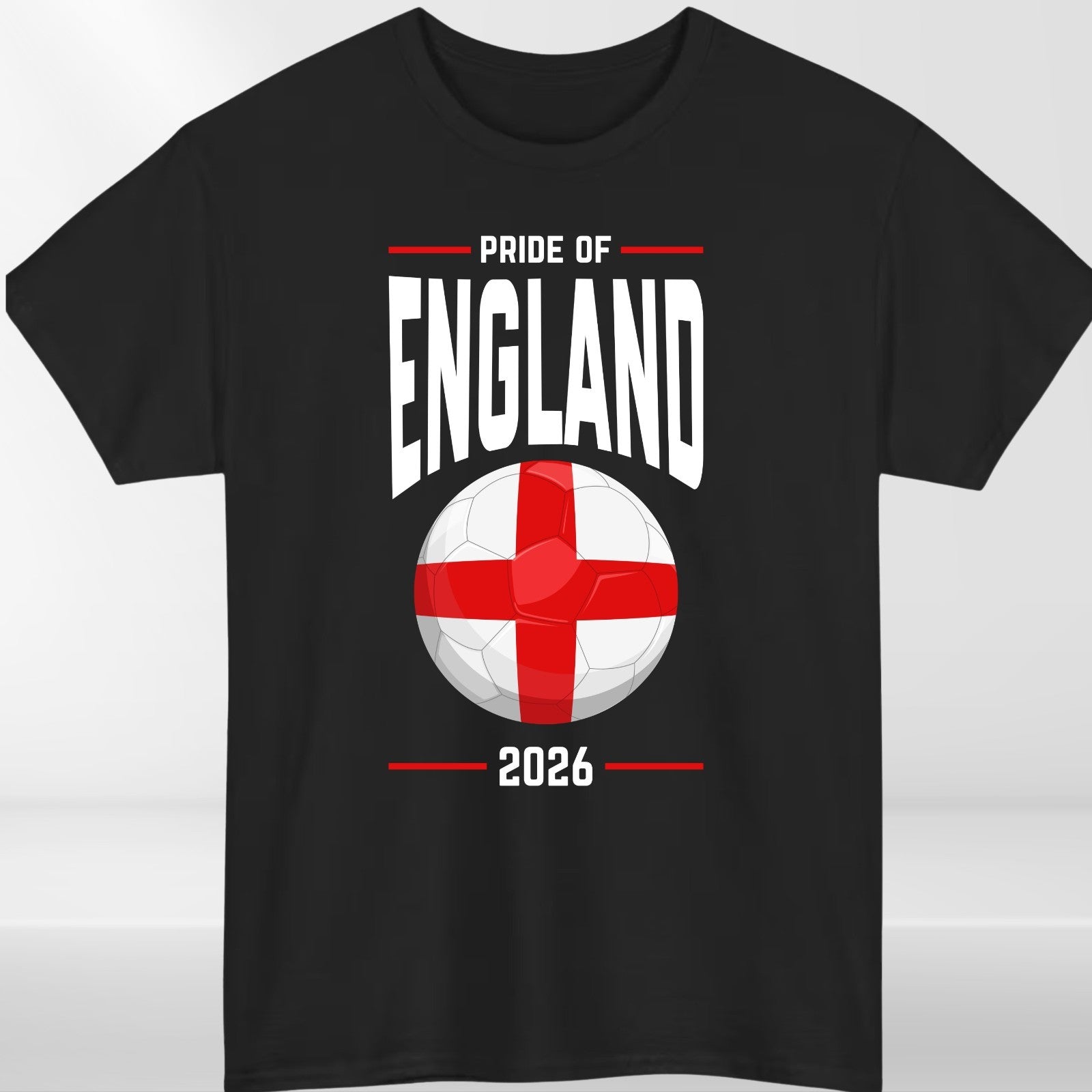 England Football Supporters T-Shirt 2026 St George Flag Unisex Fan Graphic Tee