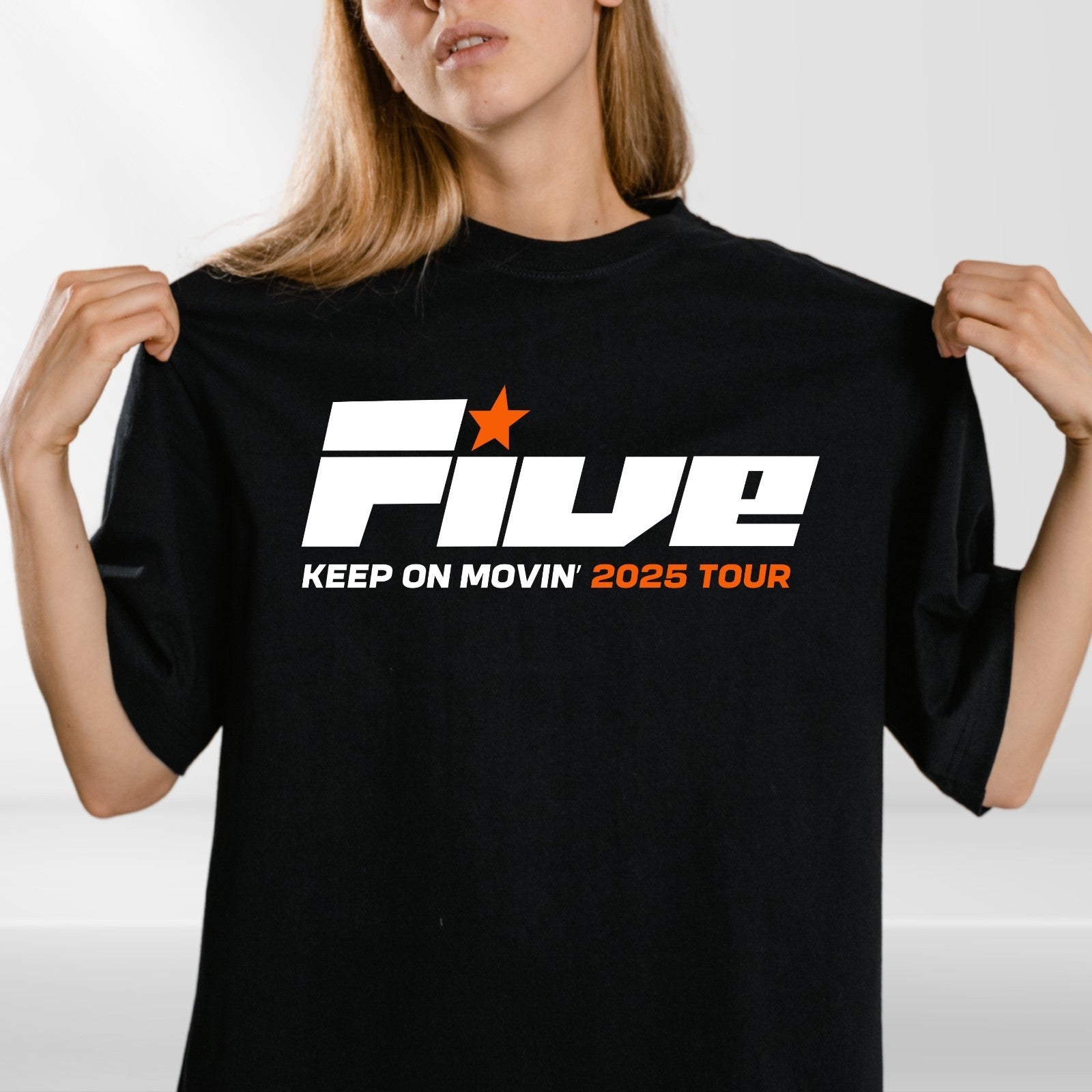 Five T Shirt Keep On Movin Tour Concert 2025 Adult & Kids Reunion Tee Top Uk