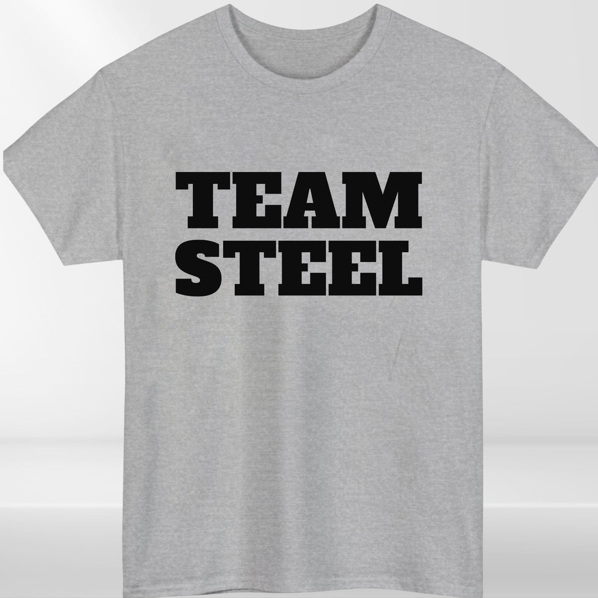 Team Steel T Shirt Gladiator TV Game Show Contender Unisex Cotton Tee UK