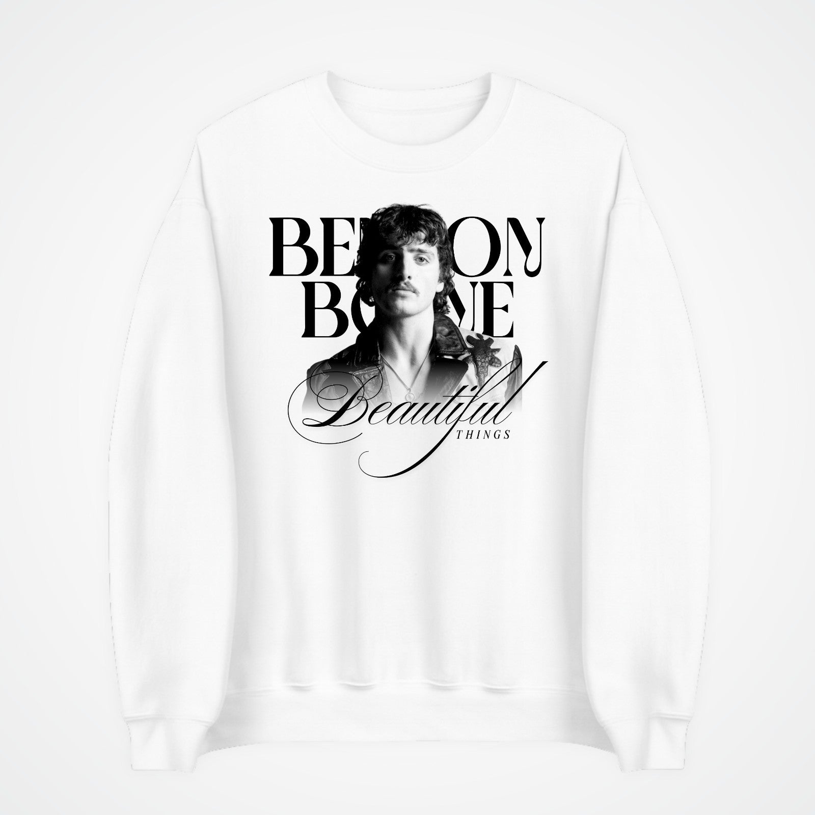 Benson Boone Beautiful Things Graphic Fans Unisex  Jumper , 3year  -5XL