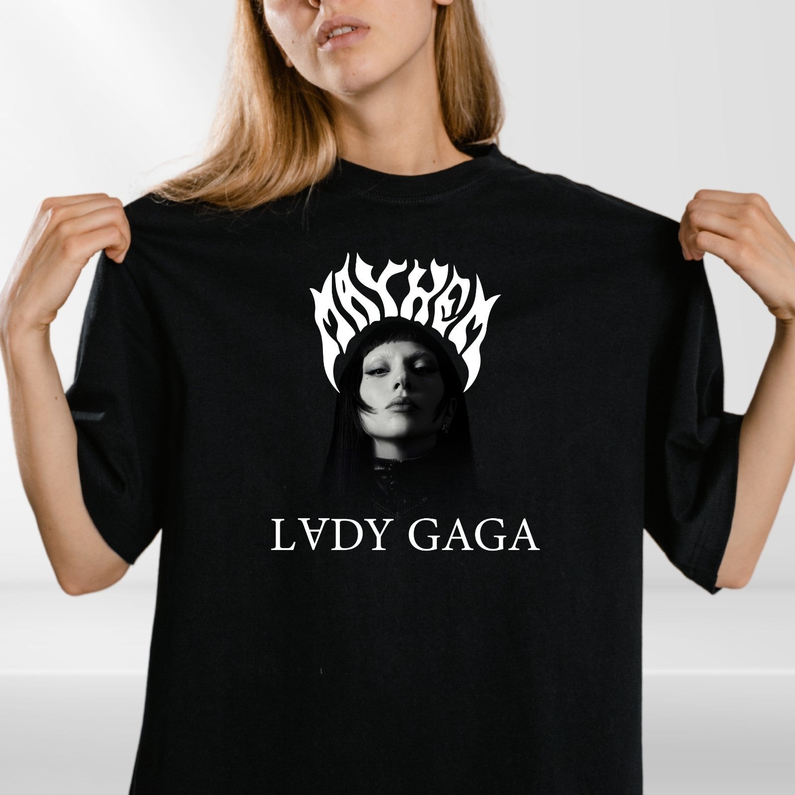 Edgy Music Fan Graphic T-Shirt | Mayhem Style Gothic Rock Tee | Unisex Fashion T