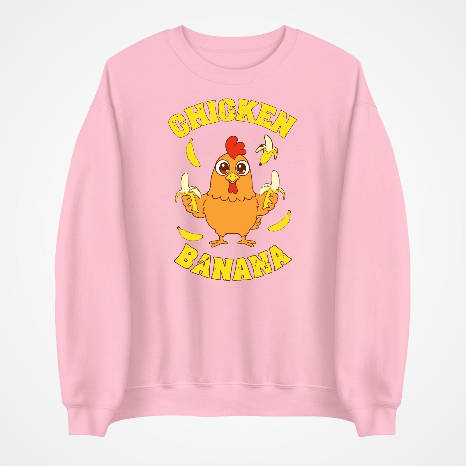 Chicken Banana Jumper | Funny Chicken Meme Sweatshirt | Cute Gift | Kids to 4XL