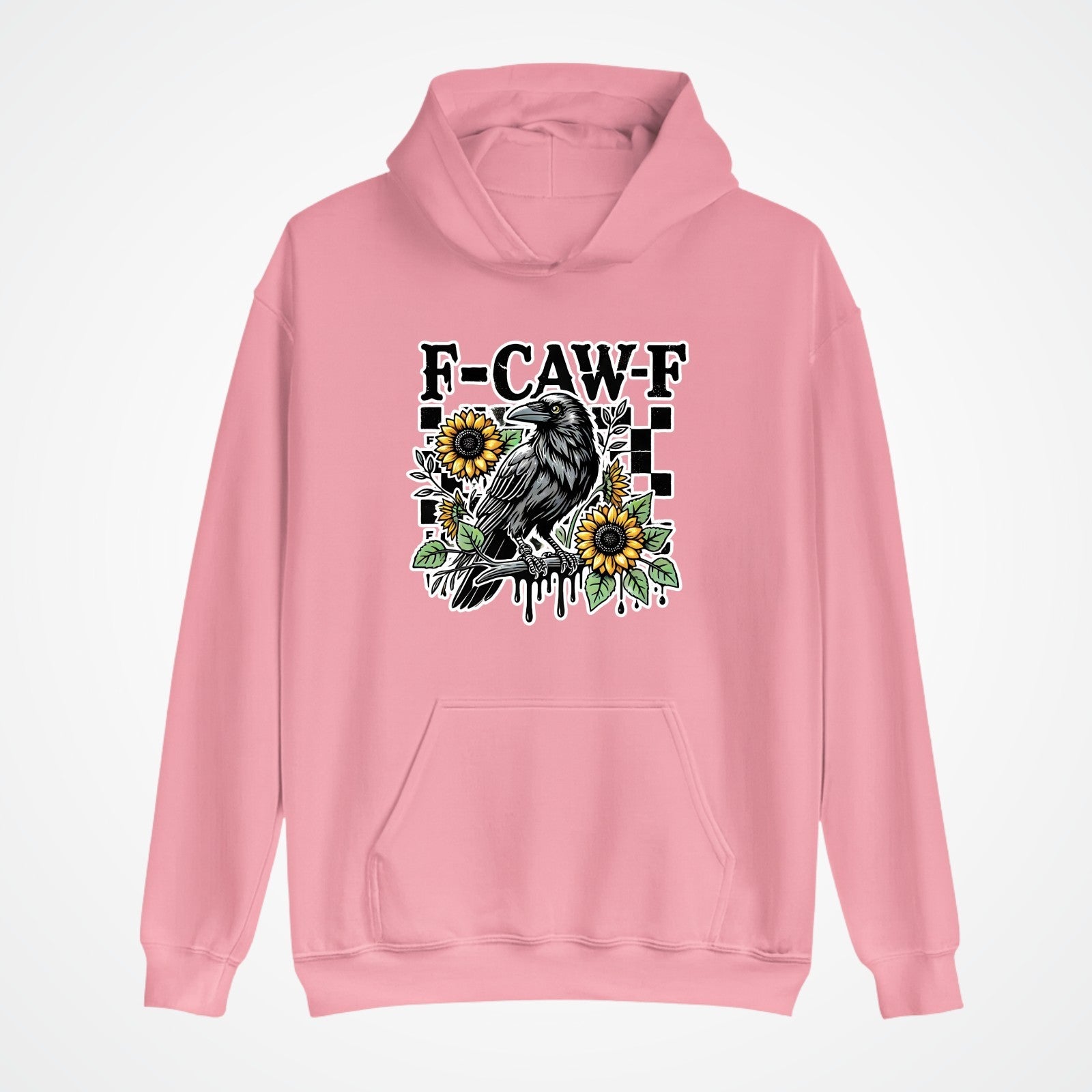 F-Caw-F Chicken Chickens Animals Womens Hoodie Funny Farm Animal Pullover