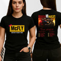 McFly vs Busted Tour 2025 T-Shirt Team McFly Band Front & Back Concert Gift Top